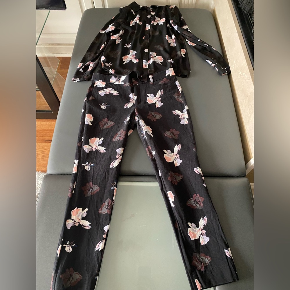 Banana Republic Sloan Pants and Matching Shirt